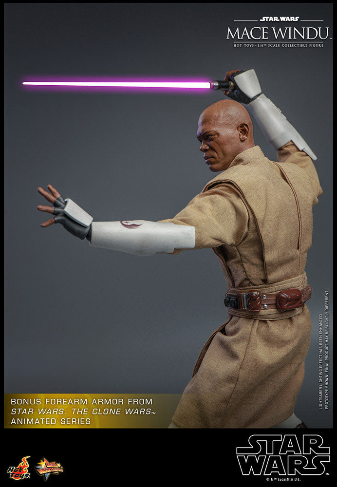 Star Wars: Episode II : Figurine 1/6 Mace Windu 32 cm