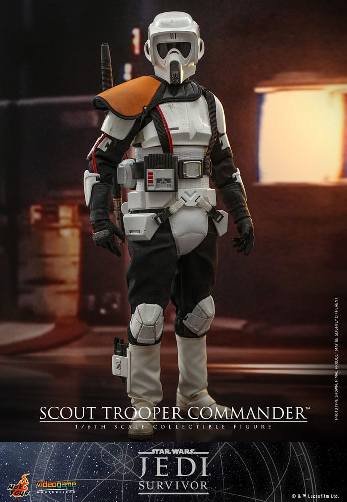 Star Wars: Jedi Survivor figurine Hot Toys Scout Trooper Commander