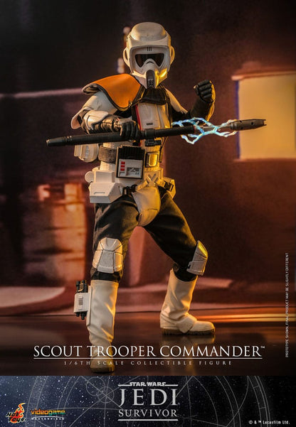 Star Wars: Jedi Survivor figurine Hot Toys Scout Trooper Commander