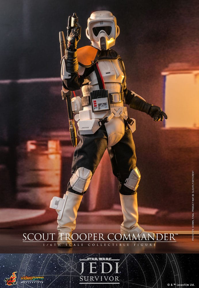 Star Wars: Jedi Survivor figurine Hot Toys Scout Trooper Commander
