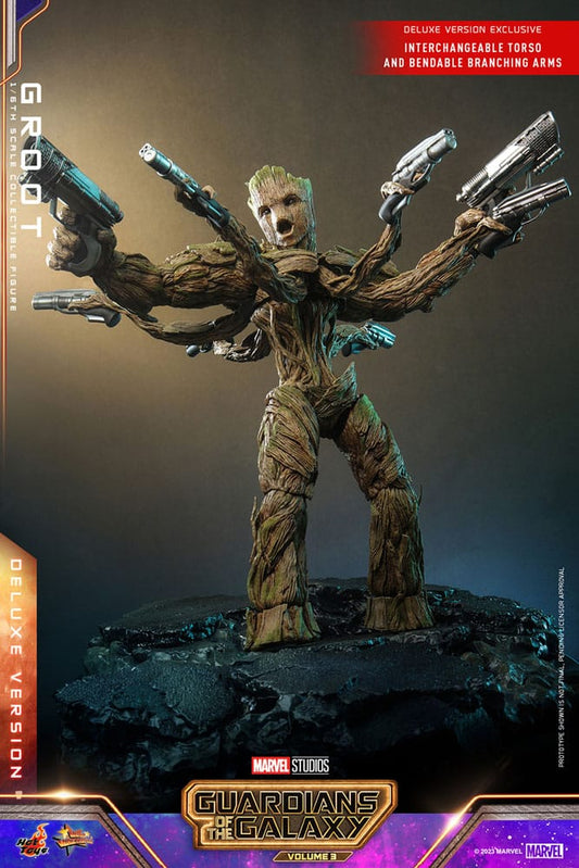 Les Gardiens de la Galaxie Vol. 3 : Figurine 1/6 Groot (Deluxe Version) 32 cm