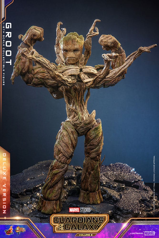 Les Gardiens de la Galaxie Vol. 3 : Figurine 1/6 Groot (Deluxe Version) 32 cm