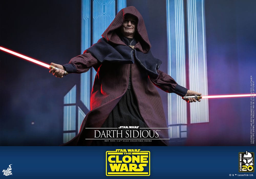 Star Wars: The Clone Wars figurine Dark Sidious 29 cm