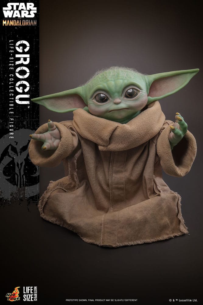 Star Wars: The Mandalorian figurine 1/1 Life-Size Masterpiece Grogu 37 cm