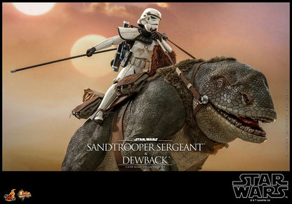Star Wars Episode IV pack 2 figurines 1/6 Sandtrooper Sergeant & Dewback 30 cm