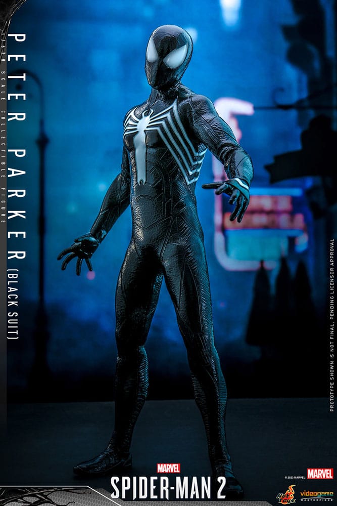 Spider-Man 2 : Figurine 1/6 Peter Parker (Black Suit symbiote version) 30 cm