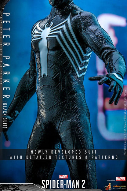 Spider-Man 2 : Figurine 1/6 Peter Parker (Black Suit symbiote version) 30 cm