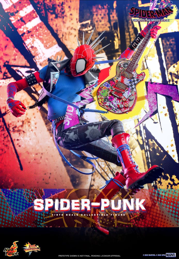 Spider-Man: Across the Spider-Verse figurine Movie Masterpiece 1/6 Spider-Punk 32 cm