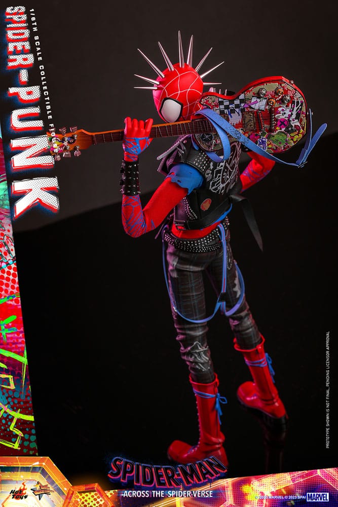 Spider-Man: Across the Spider-Verse figurine Movie Masterpiece 1/6 Spider-Punk 32 cm
