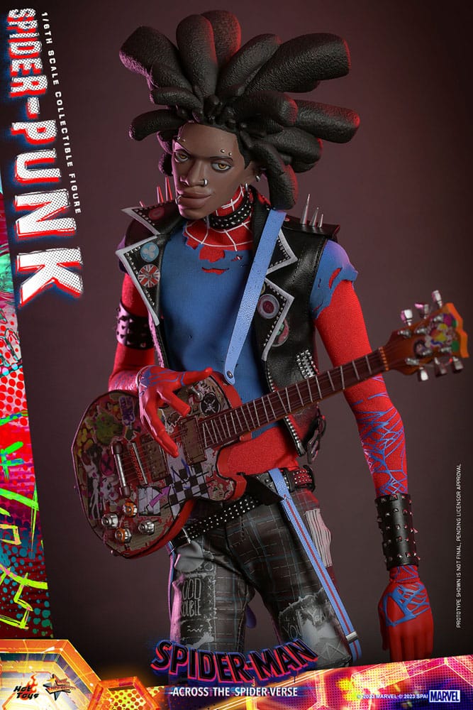Spider-Man: Across the Spider-Verse figurine Movie Masterpiece 1/6 Spider-Punk 32 cm