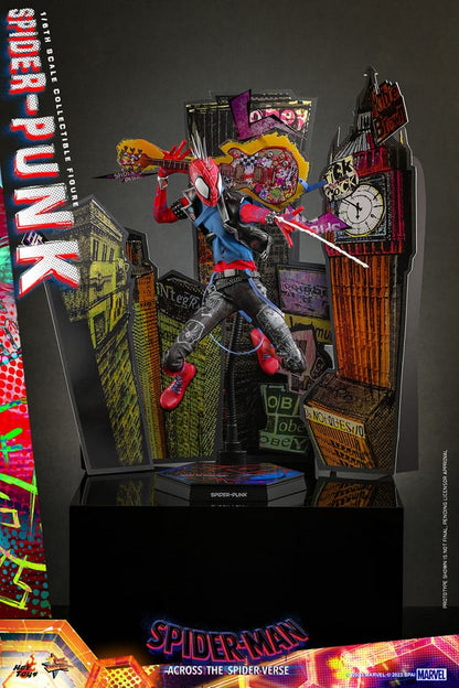 Spider-Man: Across the Spider-Verse figurine Movie Masterpiece 1/6 Spider-Punk 32 cm