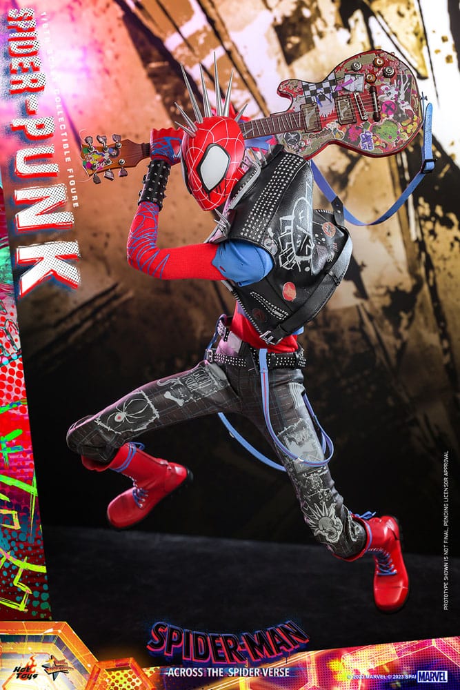 Spider-Man: Across the Spider-Verse figurine Movie Masterpiece 1/6 Spider-Punk 32 cm