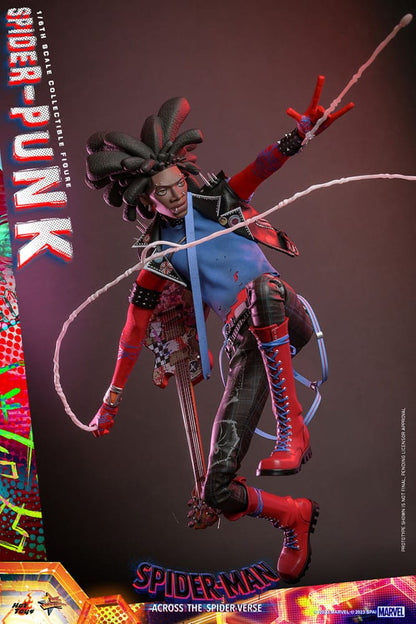Spider-Man: Across the Spider-Verse figurine Movie Masterpiece 1/6 Spider-Punk 32 cm