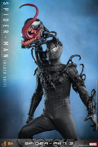 Spider-Man 3 figurine Movie Masterpiece 1/6 Spider-Man (Black Suit) (Deluxe Version) 30 cm