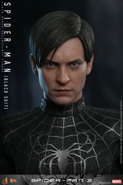 Spider-Man 3 figurine Movie Masterpiece 1/6 Spider-Man (Black Suit) (Deluxe Version) 30 cm