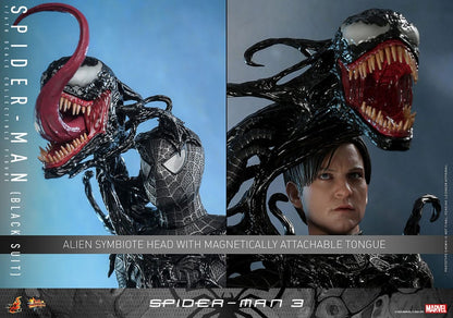 Spider-Man 3 figurine Movie Masterpiece 1/6 Spider-Man (Black Suit) (Deluxe Version) 30 cm