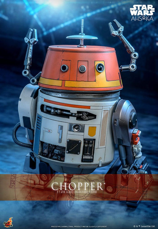 Star Wars: Ahsoka figurine 1/6 Chopper 18 cm Action figures: 30 cm