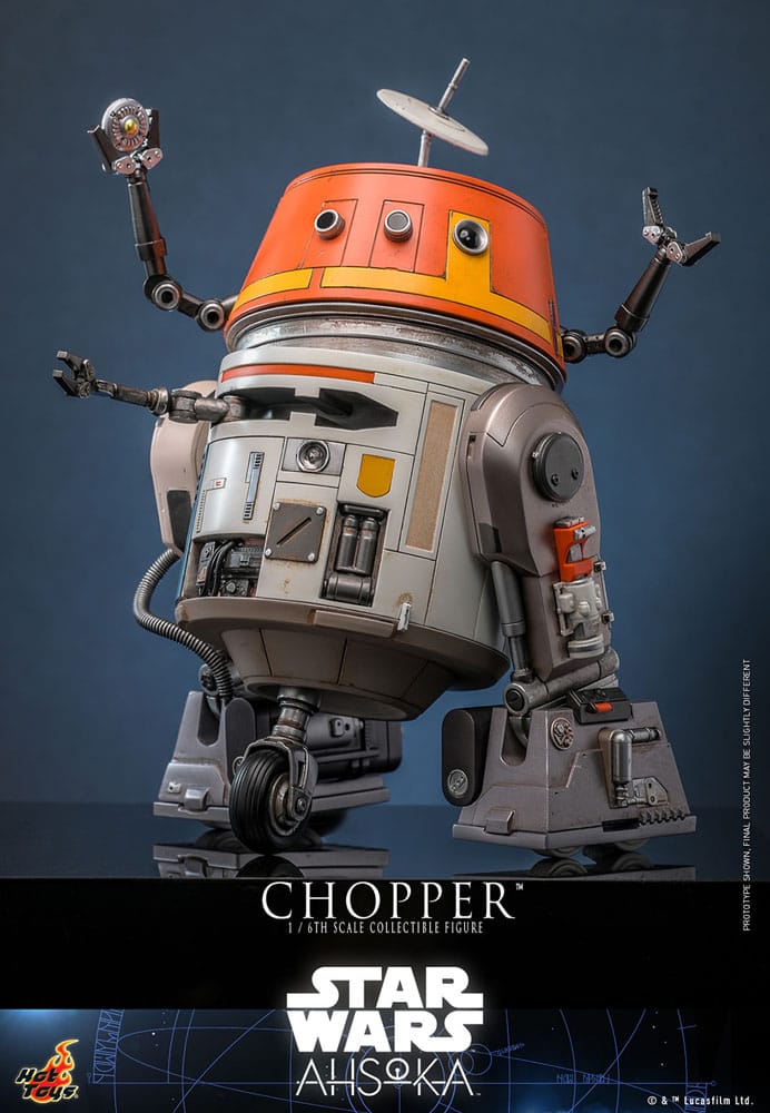 Star Wars: Ahsoka figurine 1/6 Chopper 18 cm Action figures: 30 cm