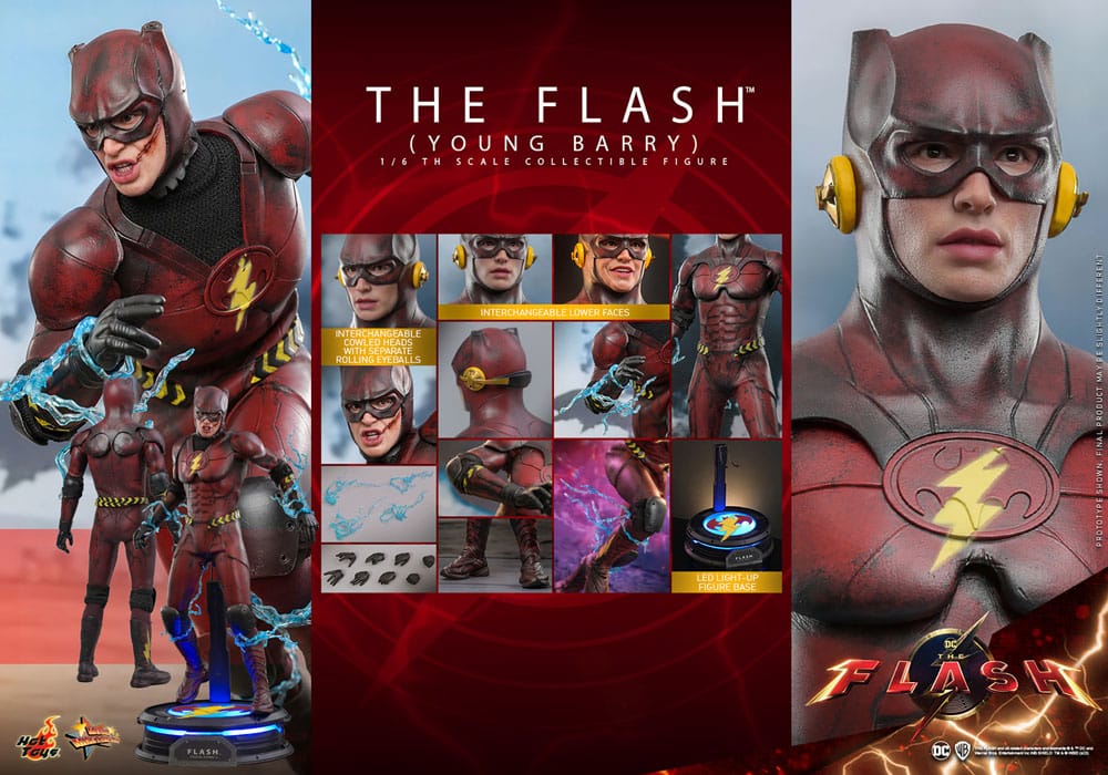 The Flash figurine Movie Masterpiece 1/6 The Flash (Young Barry) 30 cm