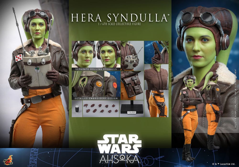 Star Wars: Ahsoka figurine 1/6 Hera Syndulla 28 cm