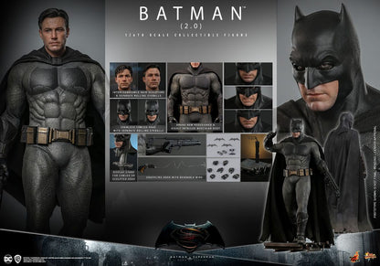 Batman v Superman : L'Aube de la justice figurine Movie Masterpiece 1/6 Batman 2.0 30 cm