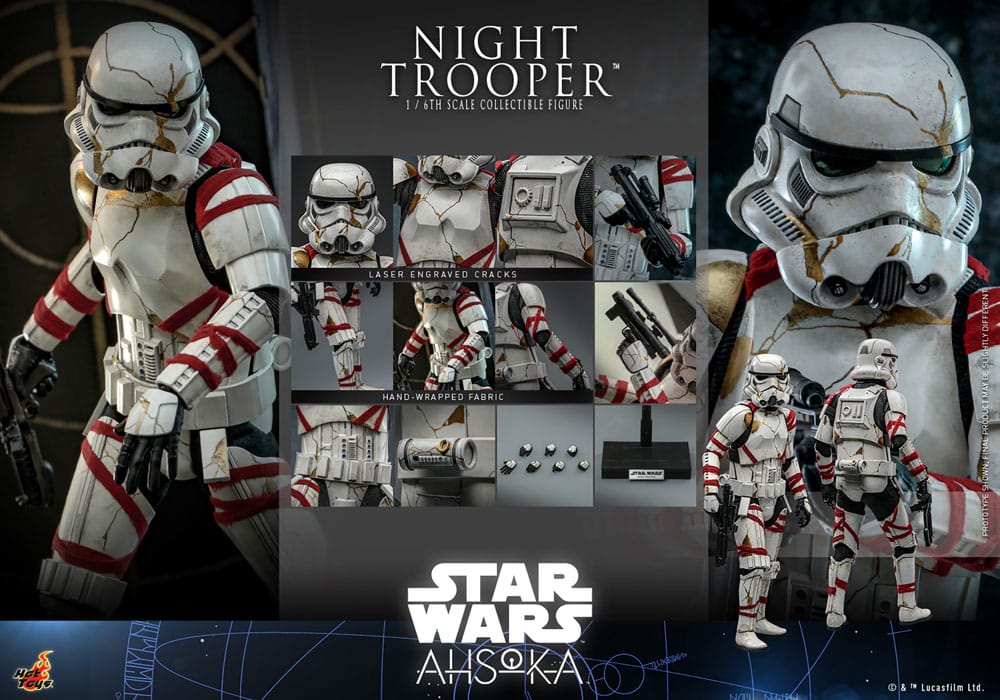 Star Wars: Ahsoka figurine 1/6 Night Trooper 31 cm