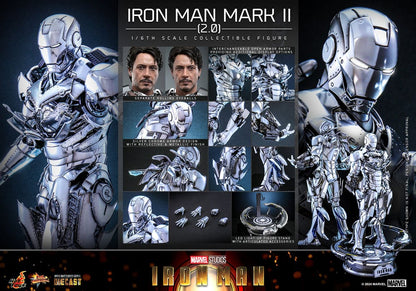 Iron Man figurine 1/6 Iron Man Mark II (2.0) 33 cm