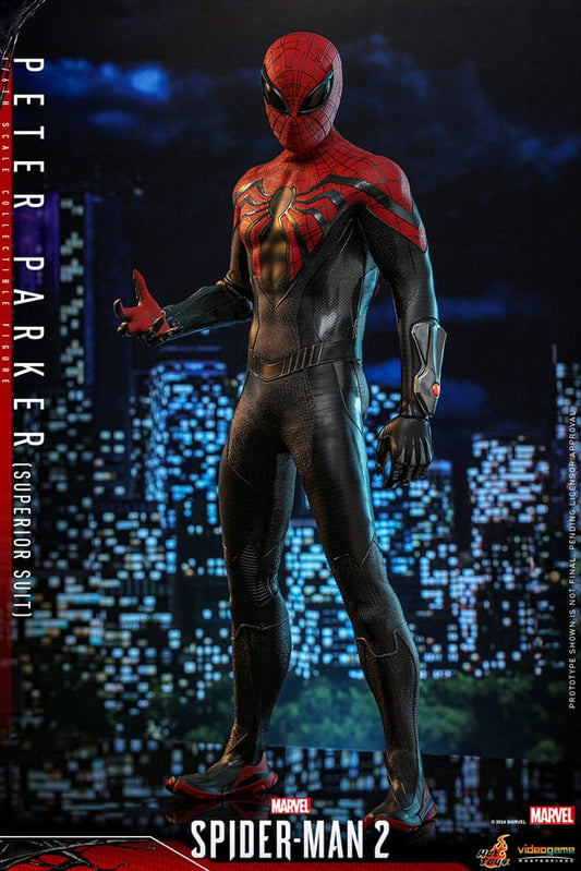 Spider-Man 2 figurine Video Game Masterpiece 1/6 Peter Parker (Superior Suit) 30 cm
