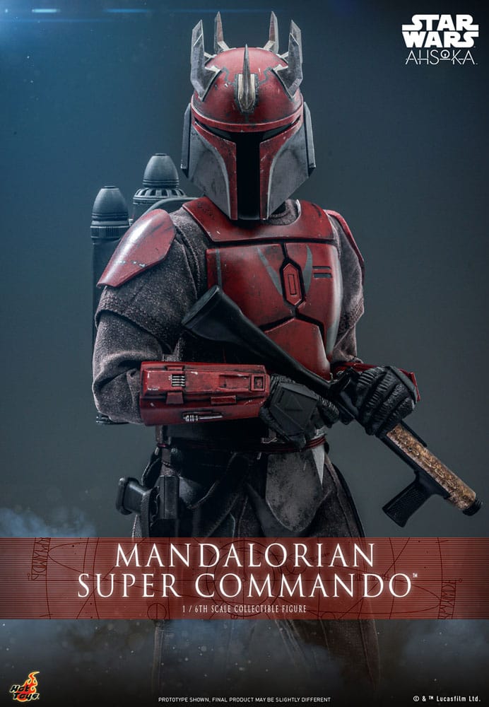 Star Wars: The Mandalorian figurine 1/6 Mandalorian Super Commando 31 cm