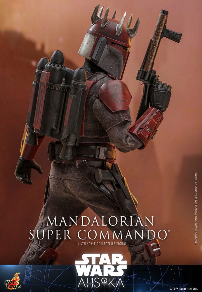 Star Wars: The Mandalorian figurine 1/6 Mandalorian Super Commando 31 cm