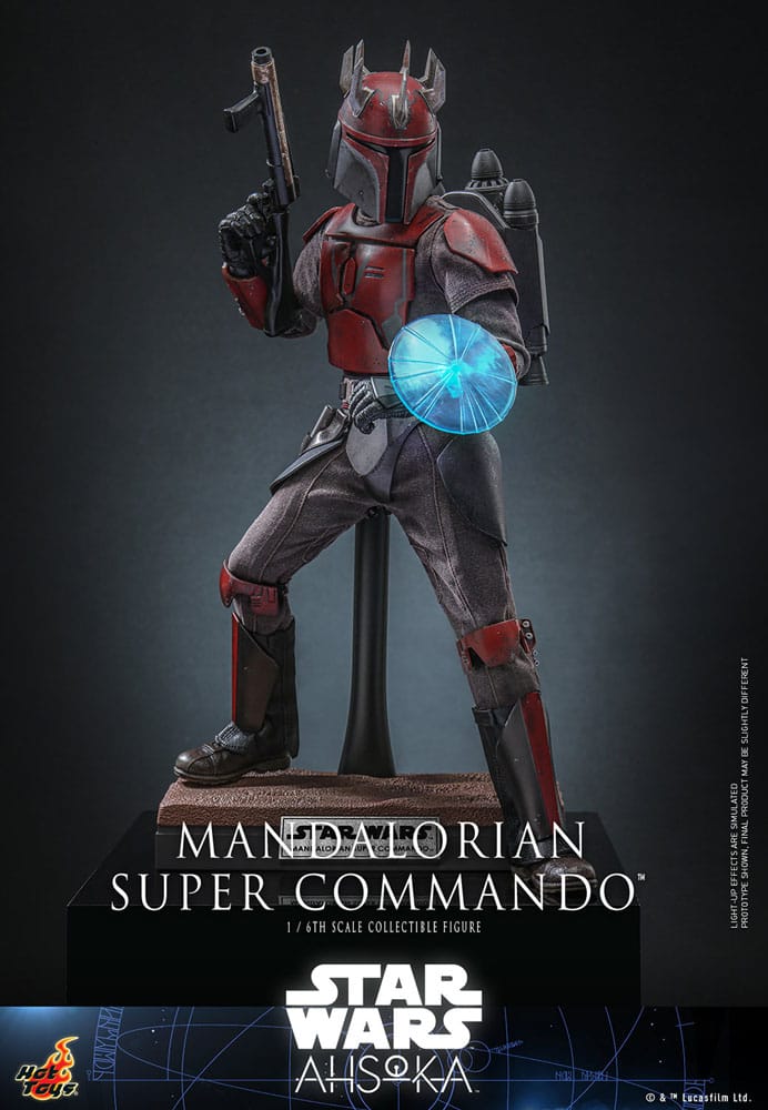 Star Wars: The Mandalorian figurine 1/6 Mandalorian Super Commando 31 cm