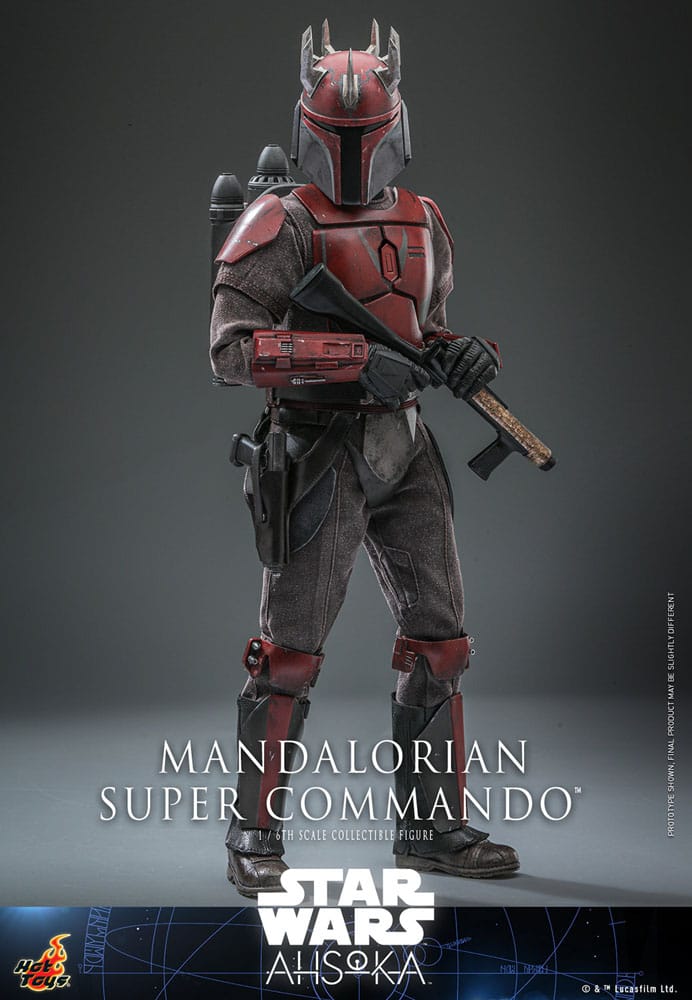 Star Wars: The Mandalorian figurine 1/6 Mandalorian Super Commando 31 cm