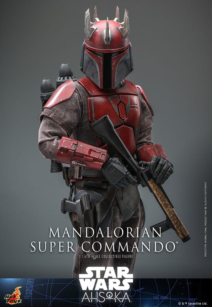 Star Wars: The Mandalorian figurine 1/6 Mandalorian Super Commando 31 cm