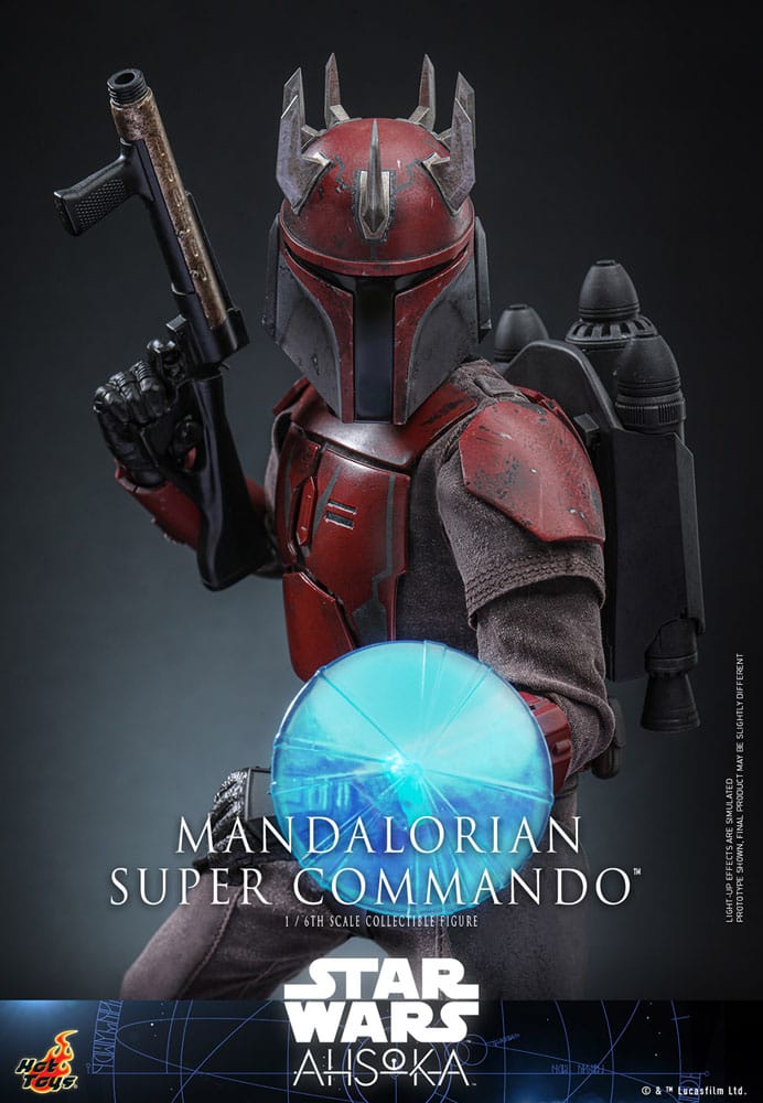 Star Wars: The Mandalorian figurine 1/6 Mandalorian Super Commando 31 cm