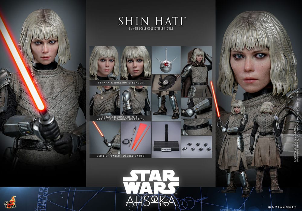 Star Wars: Ahsoka figurine 1/6 Shin Hati 28 cm
