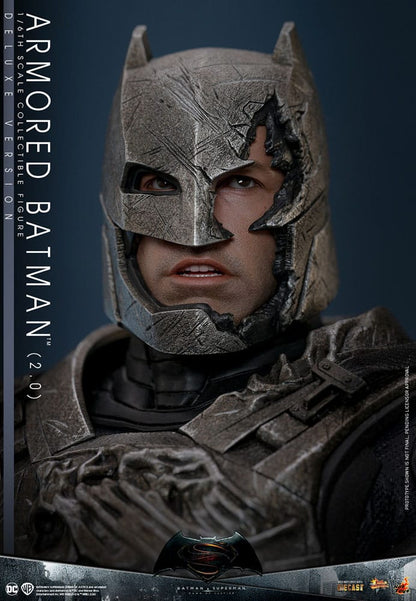 Batman v Superman : L'Aube de la justice figurine Movie Masterpiece 1/6 Armored Batman 2.0 (Deluxe Version) 33 cm