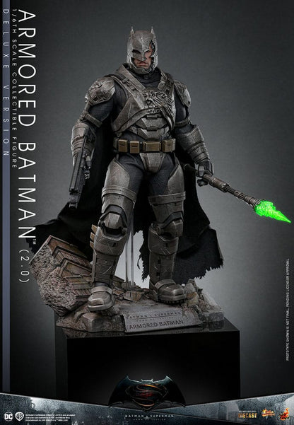 Batman v Superman : L'Aube de la justice figurine Movie Masterpiece 1/6 Armored Batman 2.0 (Deluxe Version) 33 cm