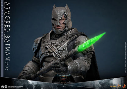 Batman v Superman : L'Aube de la justice figurine Movie Masterpiece 1/6 Armored Batman 2.0 (Deluxe Version) 33 cm