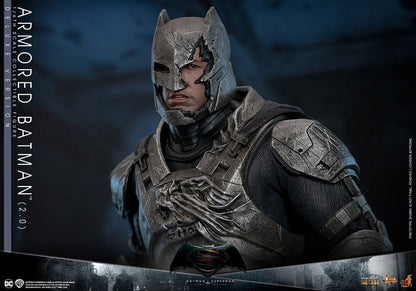 Batman v Superman : L'Aube de la justice figurine Movie Masterpiece 1/6 Armored Batman 2.0 (Deluxe Version) 33 cm