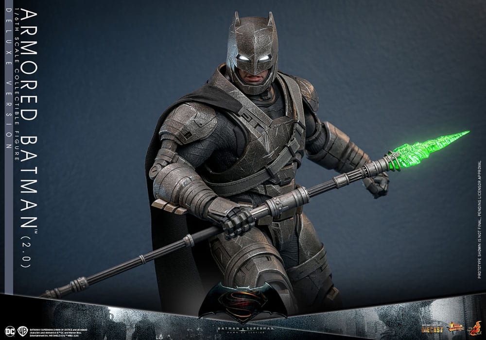 Batman v Superman : L'Aube de la justice figurine Movie Masterpiece 1/6 Armored Batman 2.0 (Deluxe Version) 33 cm