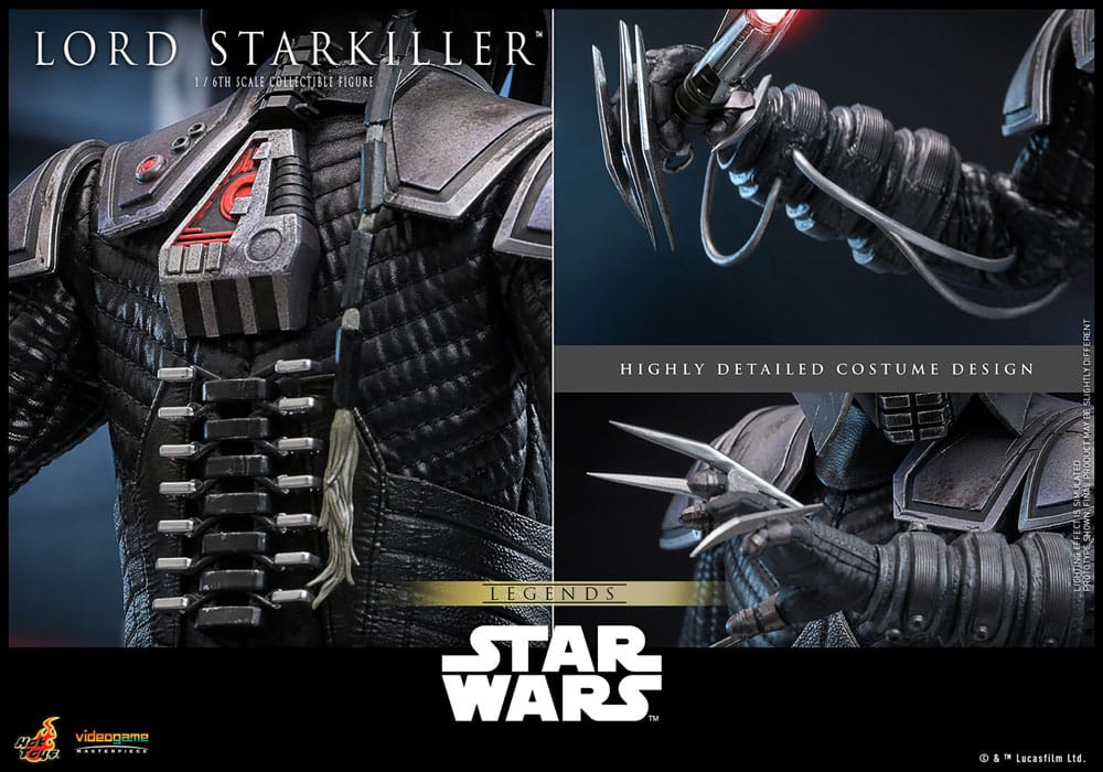 Star Wars Legends figurine Videogame Masterpiece 1/6 Lord Starkiller 31 cm