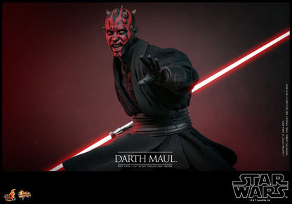 Star Wars Episode I figurine Movie Masterpiece 1/6 Darth Maul avec Speeder Sith 29 cm