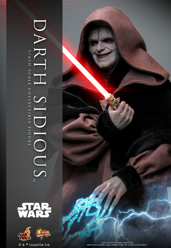 Star Wars figurine Movie Masterpiece 1/6 Dark Sidious 29 cm