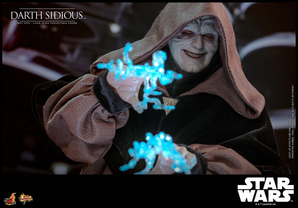Star Wars figurine Movie Masterpiece 1/6 Dark Sidious 29 cm