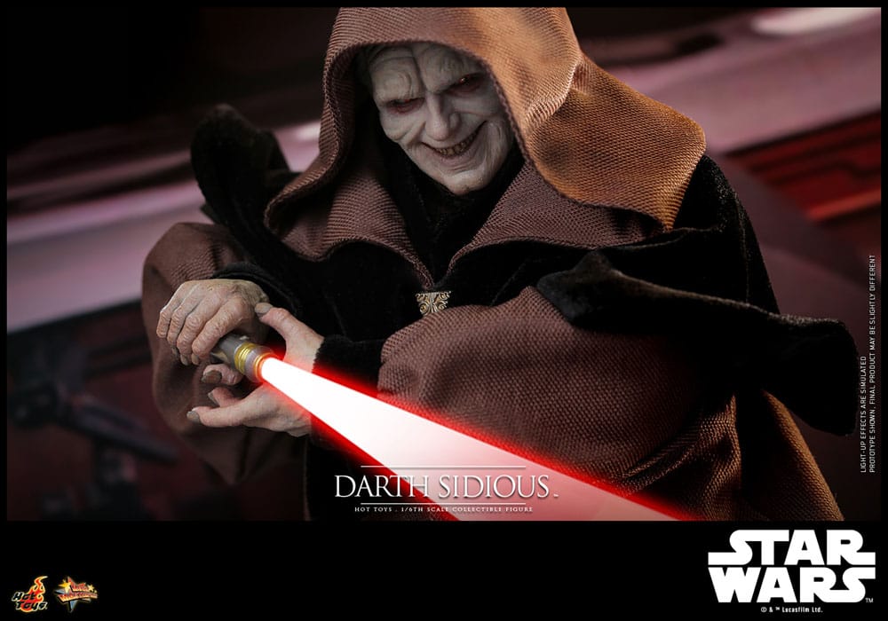 Star Wars figurine Movie Masterpiece 1/6 Dark Sidious 29 cm