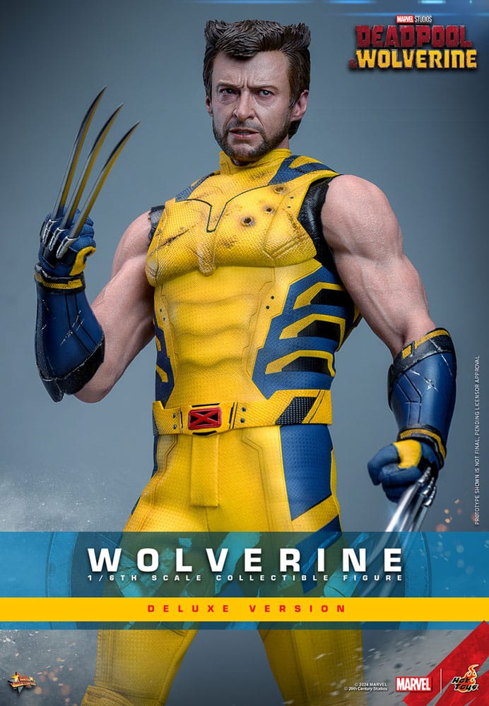 Deadpool & Wolverine Movie Masterpiece figurine 1/6 Wolverine (Deluxe Version) 31 cm