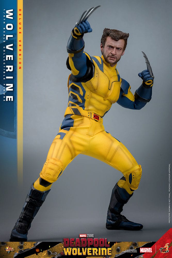 Deadpool & Wolverine Movie Masterpiece figurine 1/6 Wolverine (Deluxe Version) 31 cm