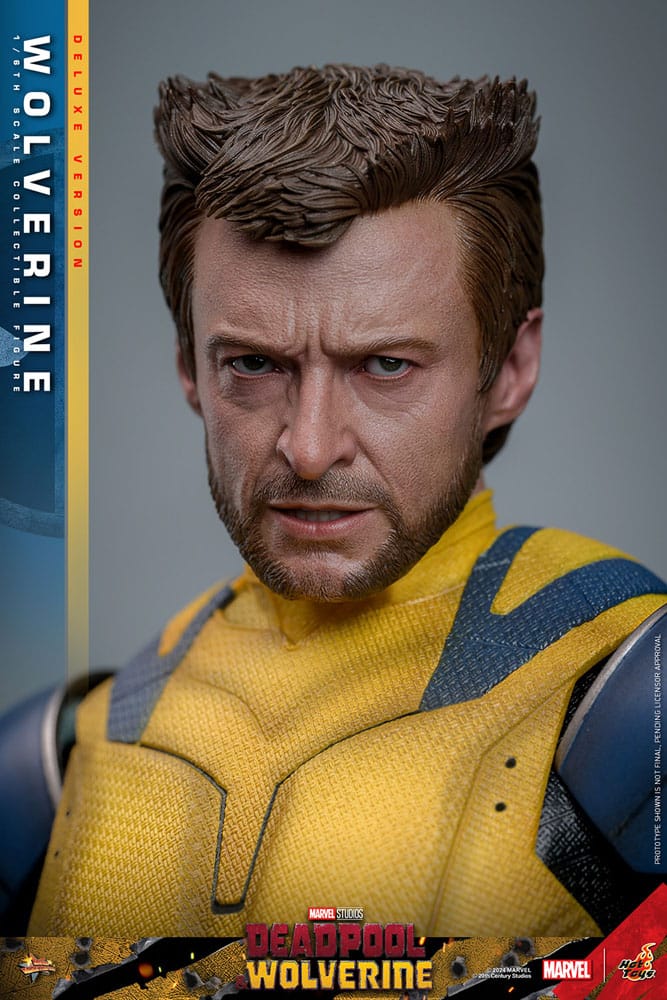 Deadpool & Wolverine Movie Masterpiece figurine 1/6 Wolverine (Deluxe Version) 31 cm