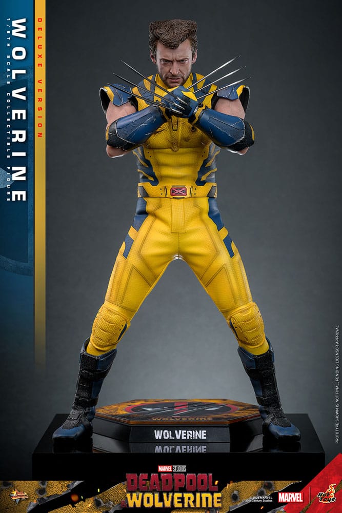 Deadpool & Wolverine Movie Masterpiece figurine 1/6 Wolverine (Deluxe Version) 31 cm