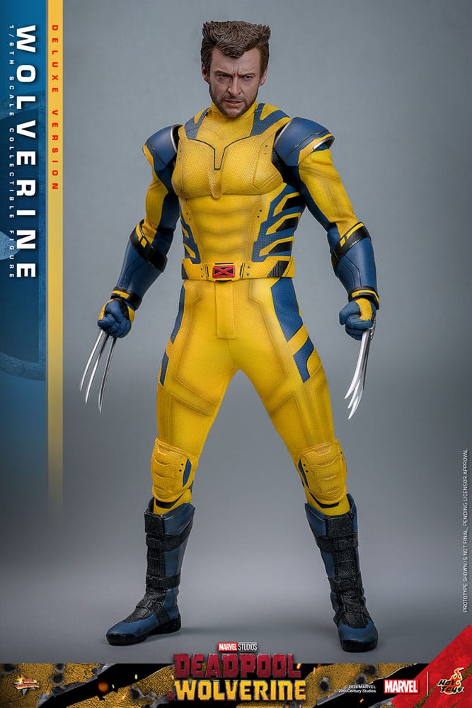 Deadpool & Wolverine Movie Masterpiece figurine 1/6 Wolverine (Deluxe Version) 31 cm